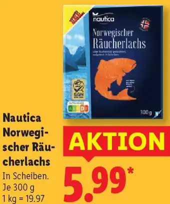 Lidl Nautica Norwegischer Räucherlachs Angebot