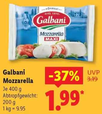 Lidl Galbani Mozzarella Angebot