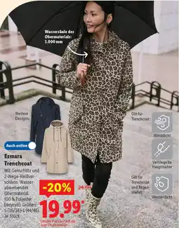 Lidl Esmara Trenchcoat Angebot