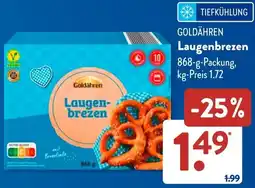Aldi Süd GOLDÄHREN Laugenbrezen Angebot