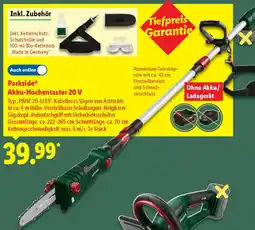 Lidl Parkside Akku-Hochentaster 20 V Angebot