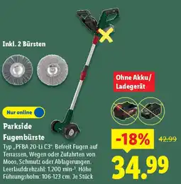 Lidl Parkside Fugenbürste Angebot