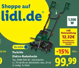 Lidl Parkside Elektro-Bodenhacke Angebot