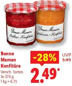 Lidl Bonne Maman Konfitüre Angebot