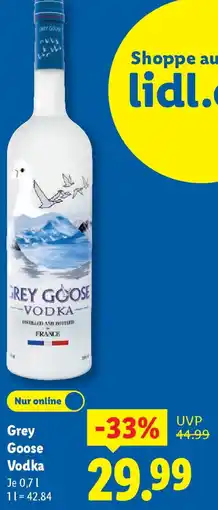 Lidl Grey Goose Vodka Angebot