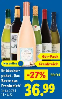 Lidl Entdeckerpaket ,,Das Beste aus Frankreich" Angebot