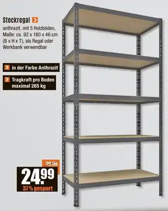 V Baumarkt Steckregal Angebot