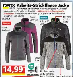 Norma Arbeits-Strickfleece Jacke Angebot