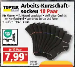 Norma Arbeits-Kurzschaftsocken 10 Paar Angebot