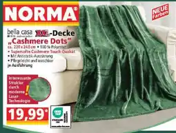 Norma bella casa XXL-Decke Cashmere Dots Angebot