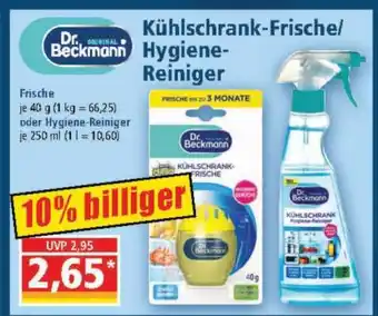 Norma Dr. Beckmann Kühlschrank-Frische/Hygiene-Reiniger Angebot