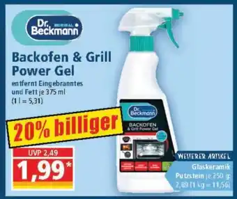 Norma Backofen & Grill Power Gel Angebot