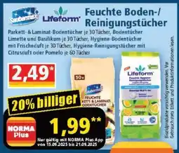 Norma Feuchte Boden-/Reinigungstücher Angebot