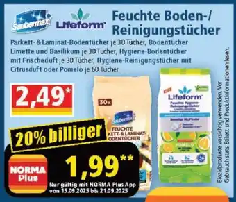 Norma Feuchte Boden-/Reinigungstücher Angebot