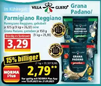 Norma Grana Padano Angebot