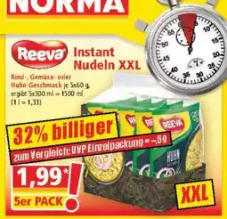 Norma Reeva Instant Nudeln XXL Angebot