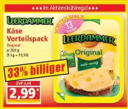 Norma LEERDAMMER Käse Vorteilspack Angebot