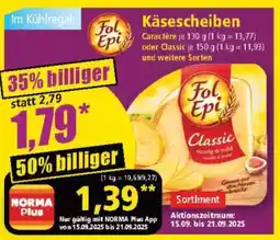 Norma Käsescheiben Angebot