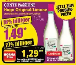 Norma CONTE PASSIONE Hugo Original/Limone Angebot