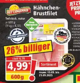 Norma Hähnchen Brustfilet Angebot
