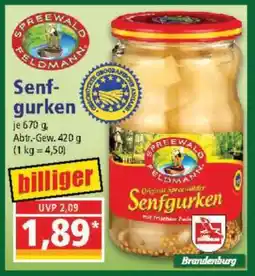 Norma Senfgurken Angebot