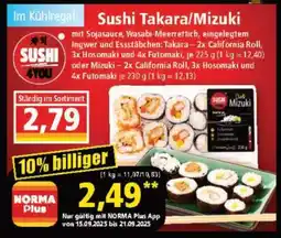 Norma Sushi Takara/Mizuki Angebot