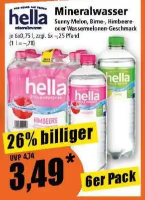 Norma Mineralwasser Angebot