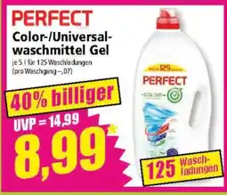 Norma PERFECT Color-/Universalwaschmittel Gel Angebot