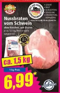 Norma Nussbraten vom Schwein Angebot