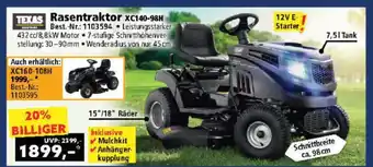 Norma Rasentraktor XC140-98H Angebot