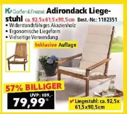 Norma Adirondack Liegestuhl Angebot