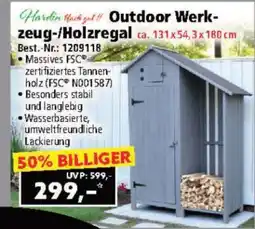 Norma Outdoor Werkzeug-/Holzregal Angebot