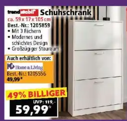 Norma trendstabil Schuhschrank Angebot