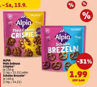 PENNY Alpia Schoko- Brezeln Angebot