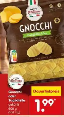 Netto Marken-Discount Gnocchi oder Tagliatelle Angebot