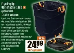 V Baumarkt FISKARS Ergo PopUp Gartenabfallsack Angebot