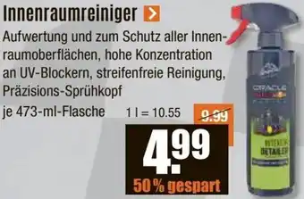 V Baumarkt Innenraumreiniger Angebot