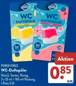 Aldi Süd POWER FORCE WC-Duftspüler Angebot