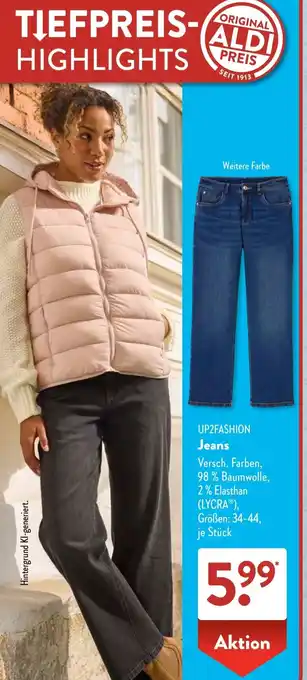 Aldi Süd UP2FASHION Jeans Angebot