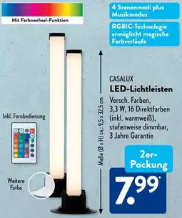 Aldi Süd CASALUX LED-Lichtleisten Angebot