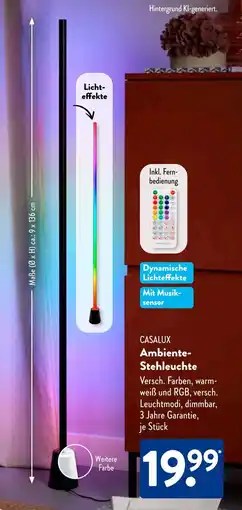Aldi Süd CASALUX Ambiente Stehleuchte Angebot