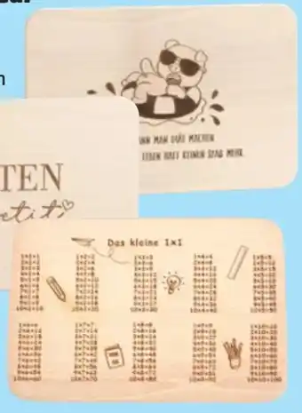 Thomas Philipps Frühstücksbrettchen Schulanfang Angebot