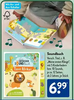 Aldi Süd Soundbuch Angebot