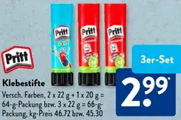 Aldi Süd Pritt Klebestifte Angebot