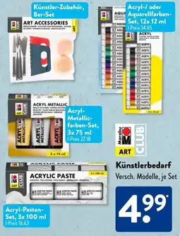 Aldi Süd Künstlerbedarf Angebot