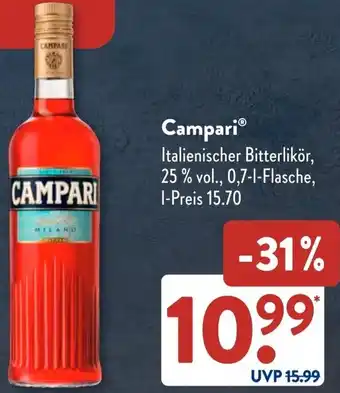 Aldi Süd Campari Angebot