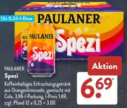 Aldi Süd PAULANER Spezi Angebot