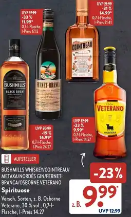 Aldi Süd Spirituose Angebot