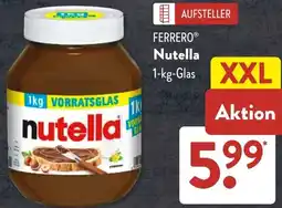Aldi Süd FERRERO Nutella Angebot