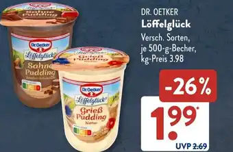 Aldi Süd DR. OETKER Löffelglück Angebot